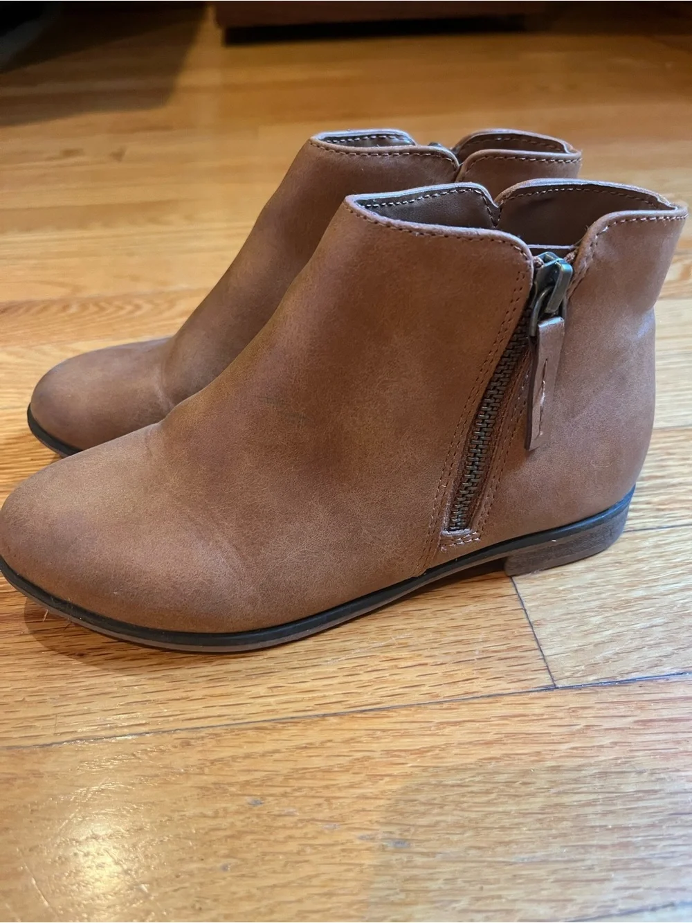 Cat & Jack Kids Brown Ankle Boots